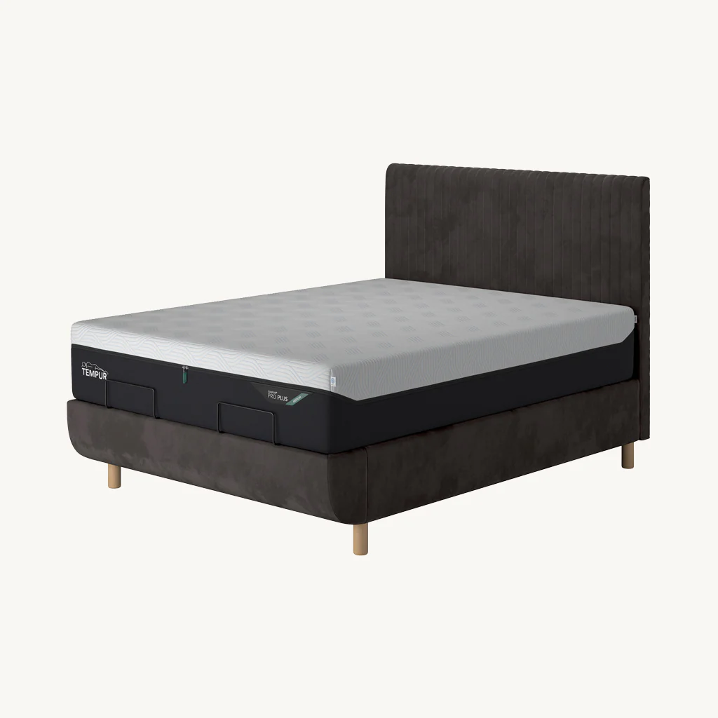TEMPUR® Arc Static Bed with Vertical Headboard - Image 2