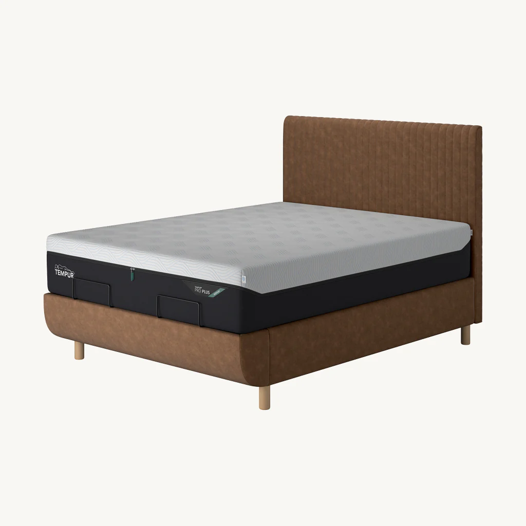 TEMPUR® Arc Static Bed with Vertical Headboard - Image 4