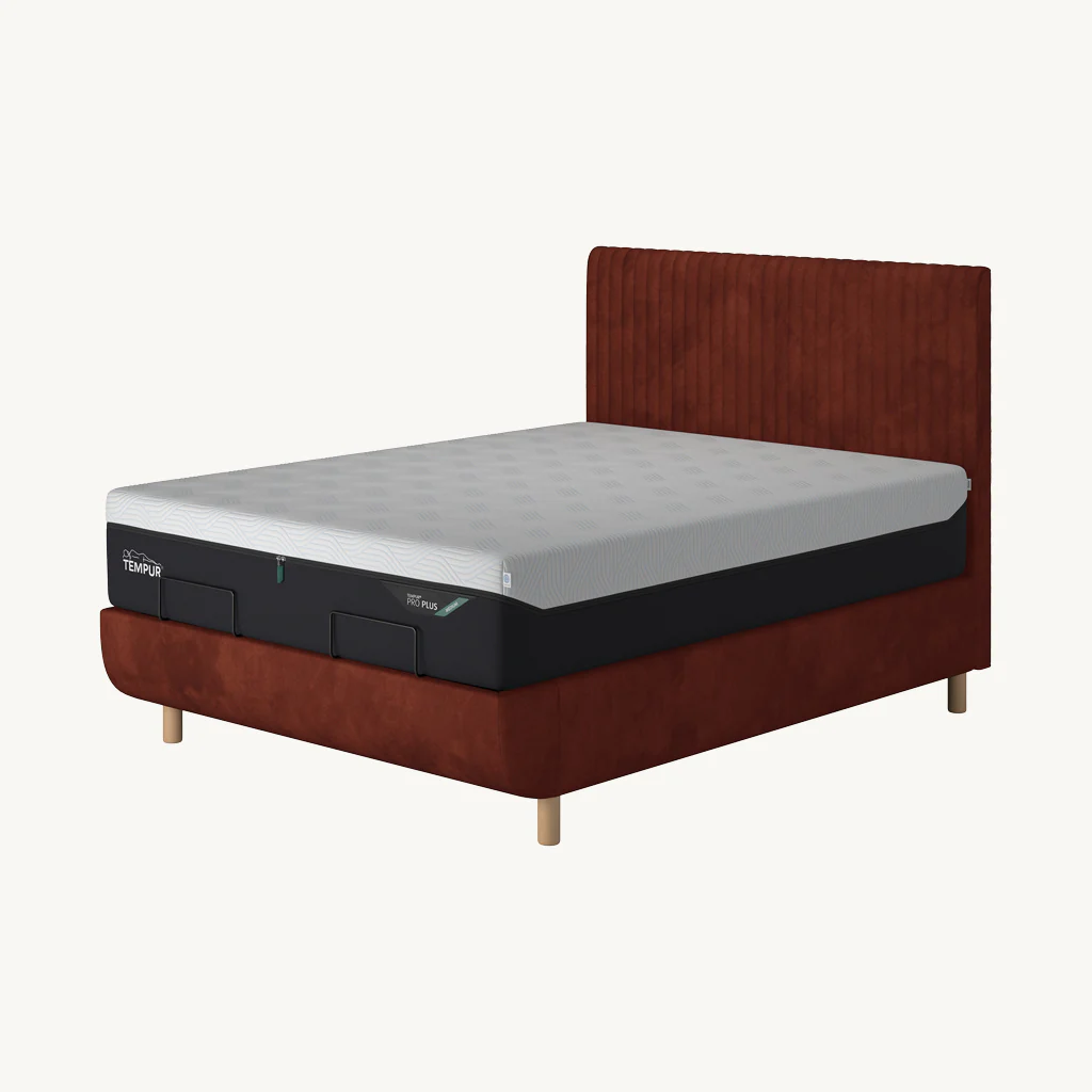 TEMPUR® Arc Static Bed with Vertical Headboard - Image 6