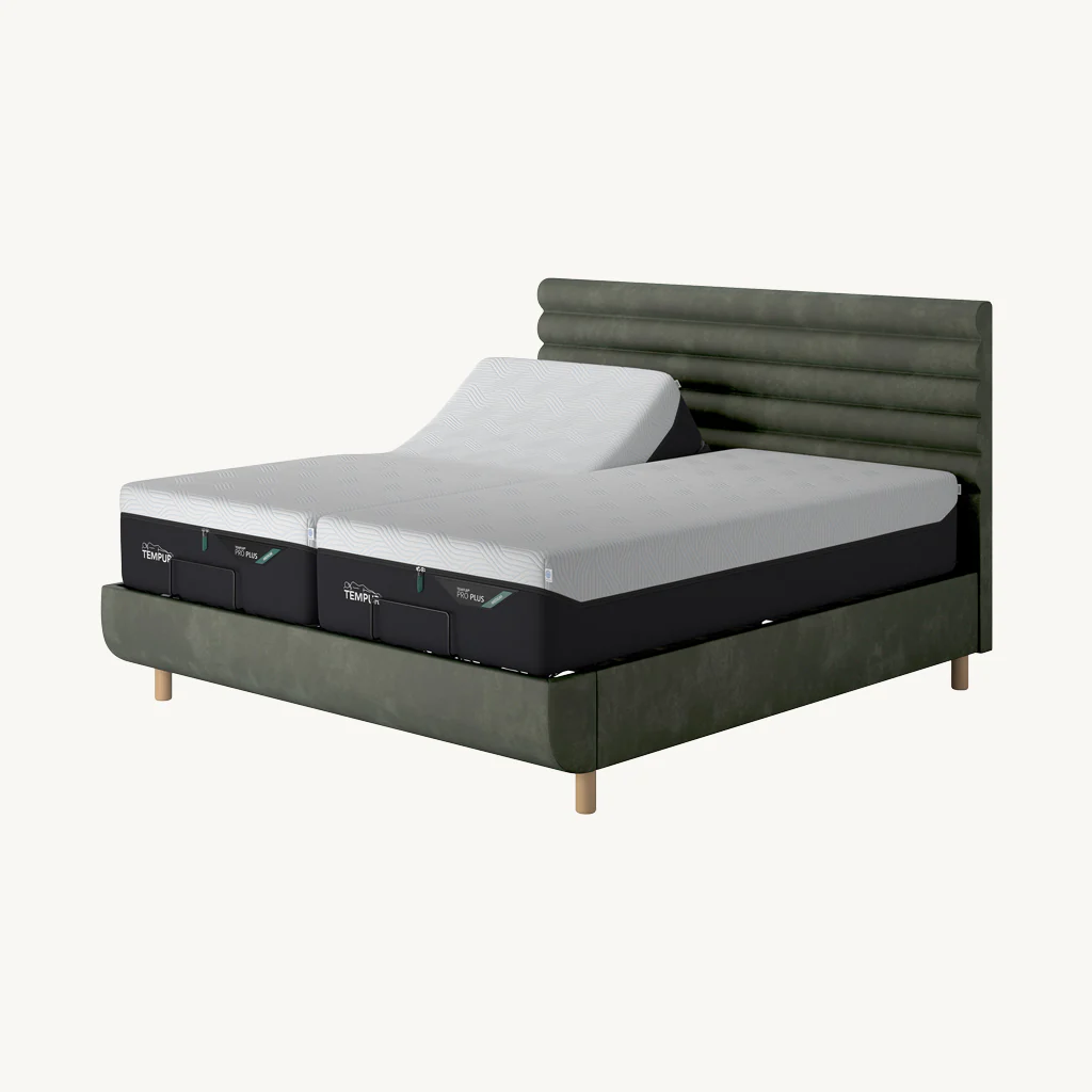 TEMPUR® Arc Adjustable Bed with Vectra Headboard - Image 7