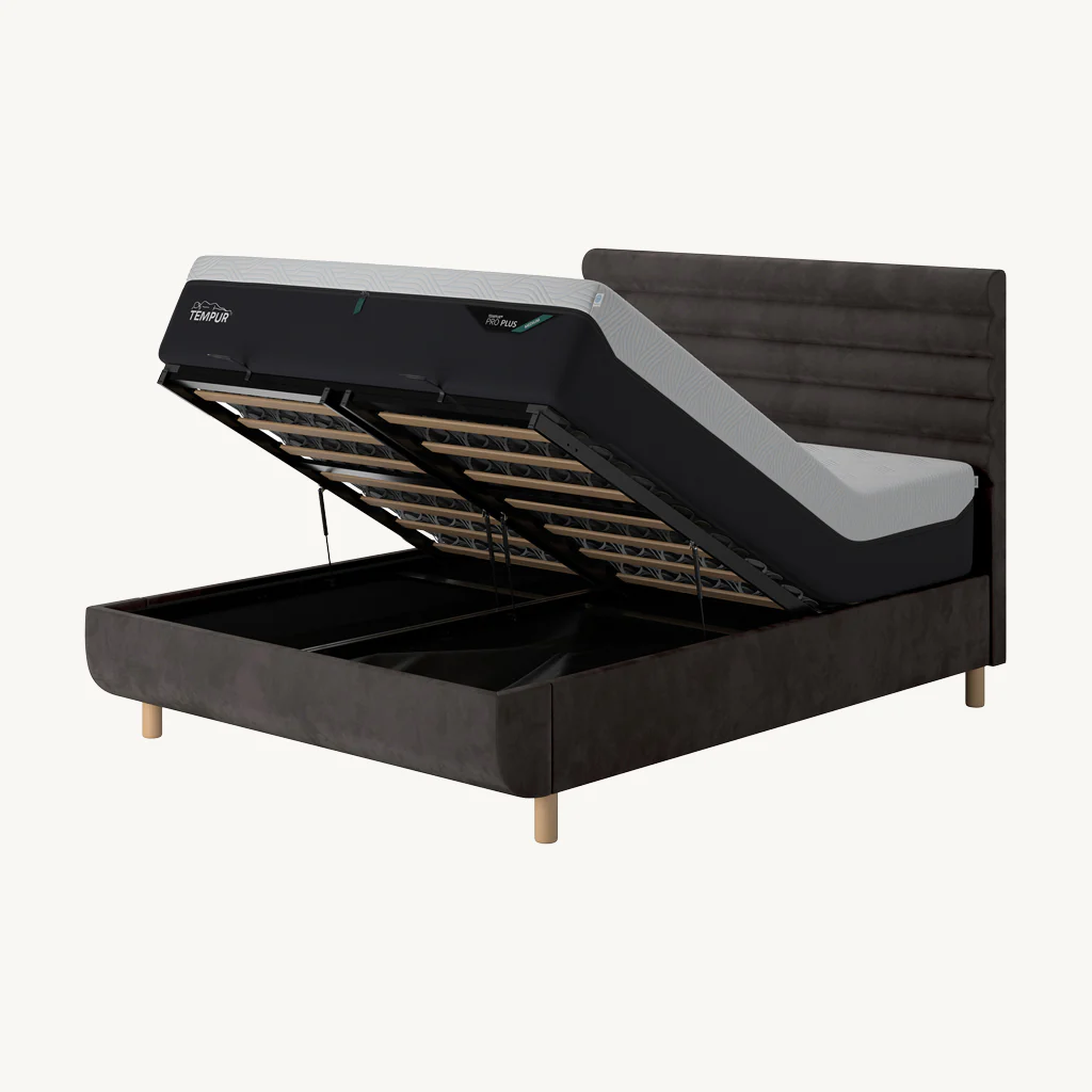 TEMPUR® Arc Ottoman Bed with Vectra Headboard - Image 7