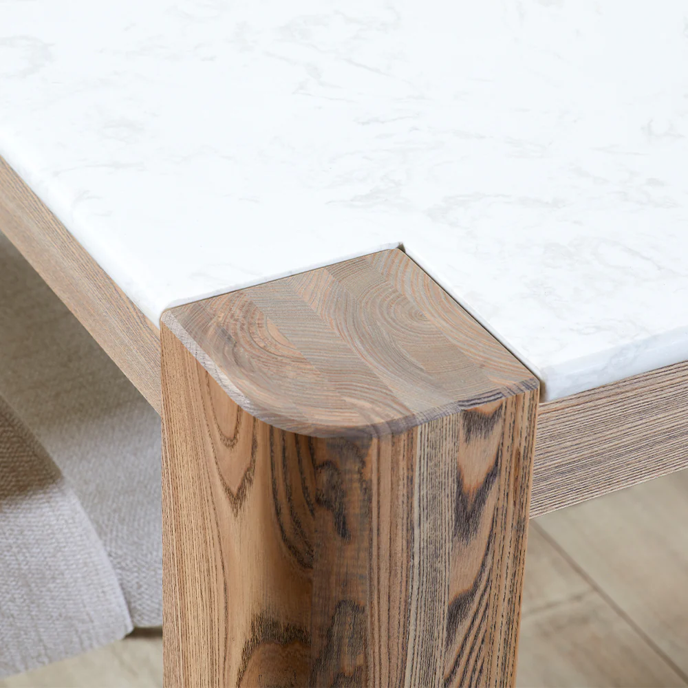 Torano Dining Table & 6 Artemis Chairs - Image 3