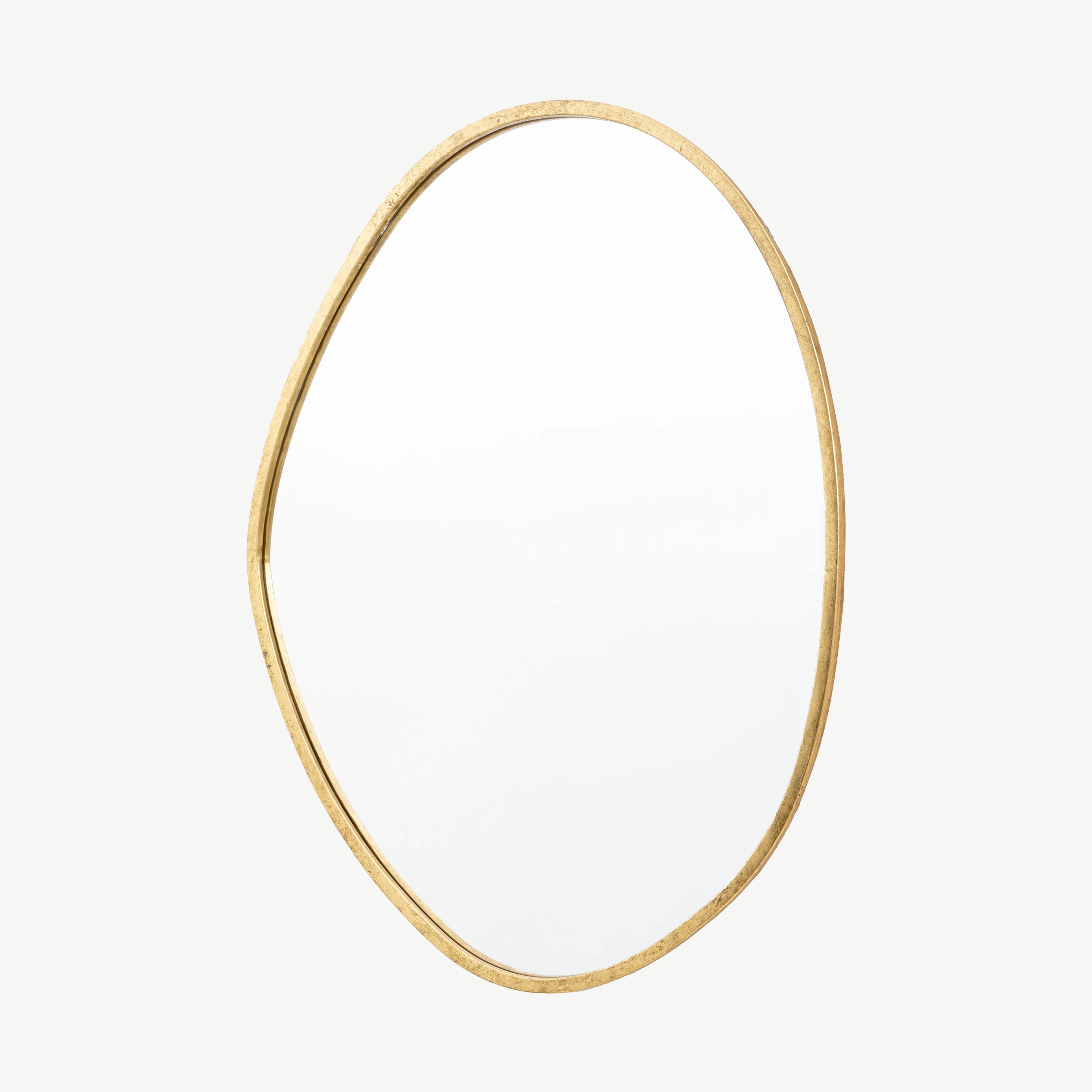 Toronto Irregular Shaped Mirror Gold