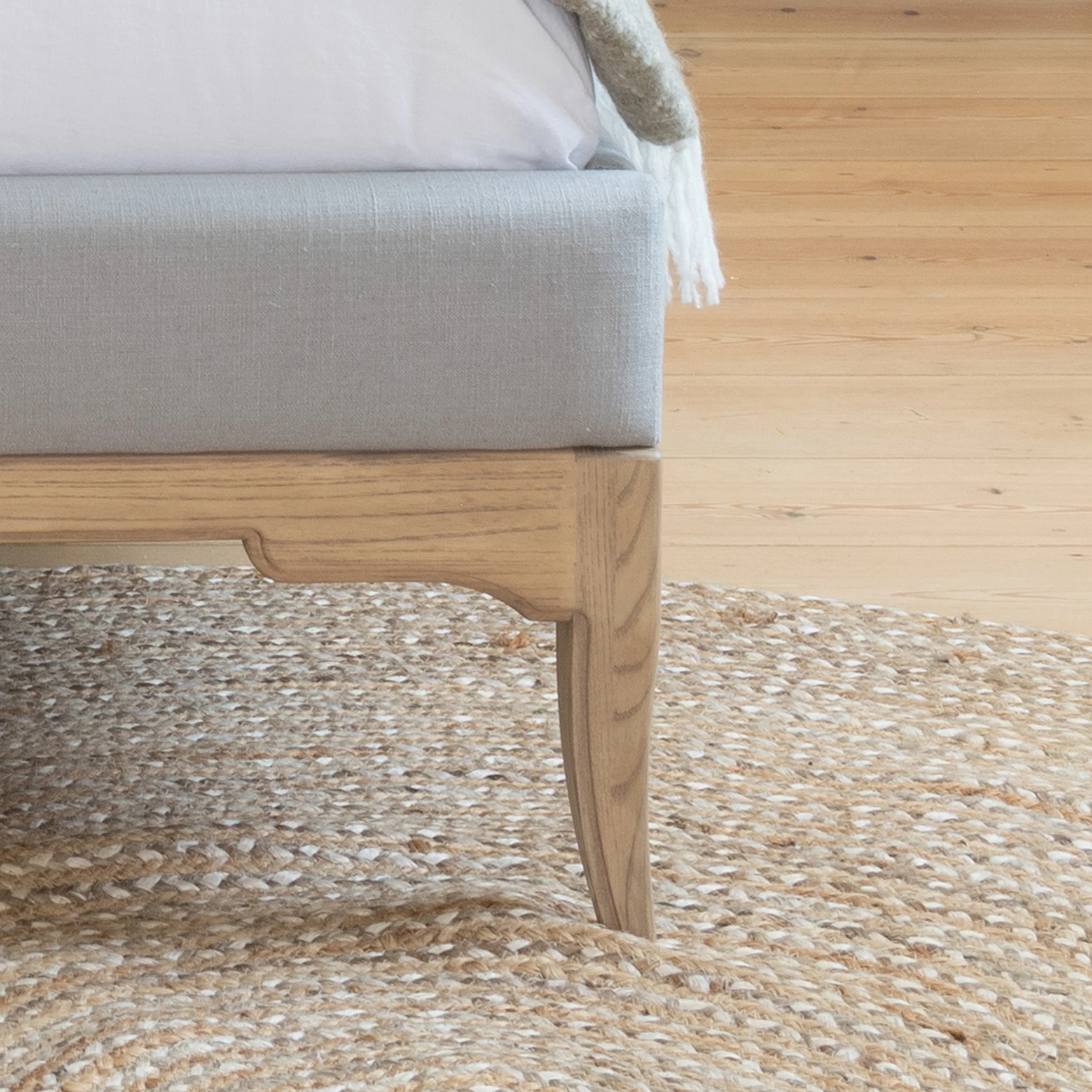 Toulon Low End Grey Bed Frame - Image 3