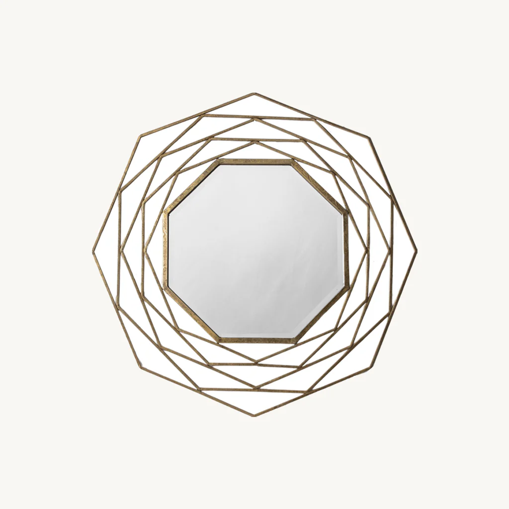 Valencia Octagonal Geometric Mirror - Image 4