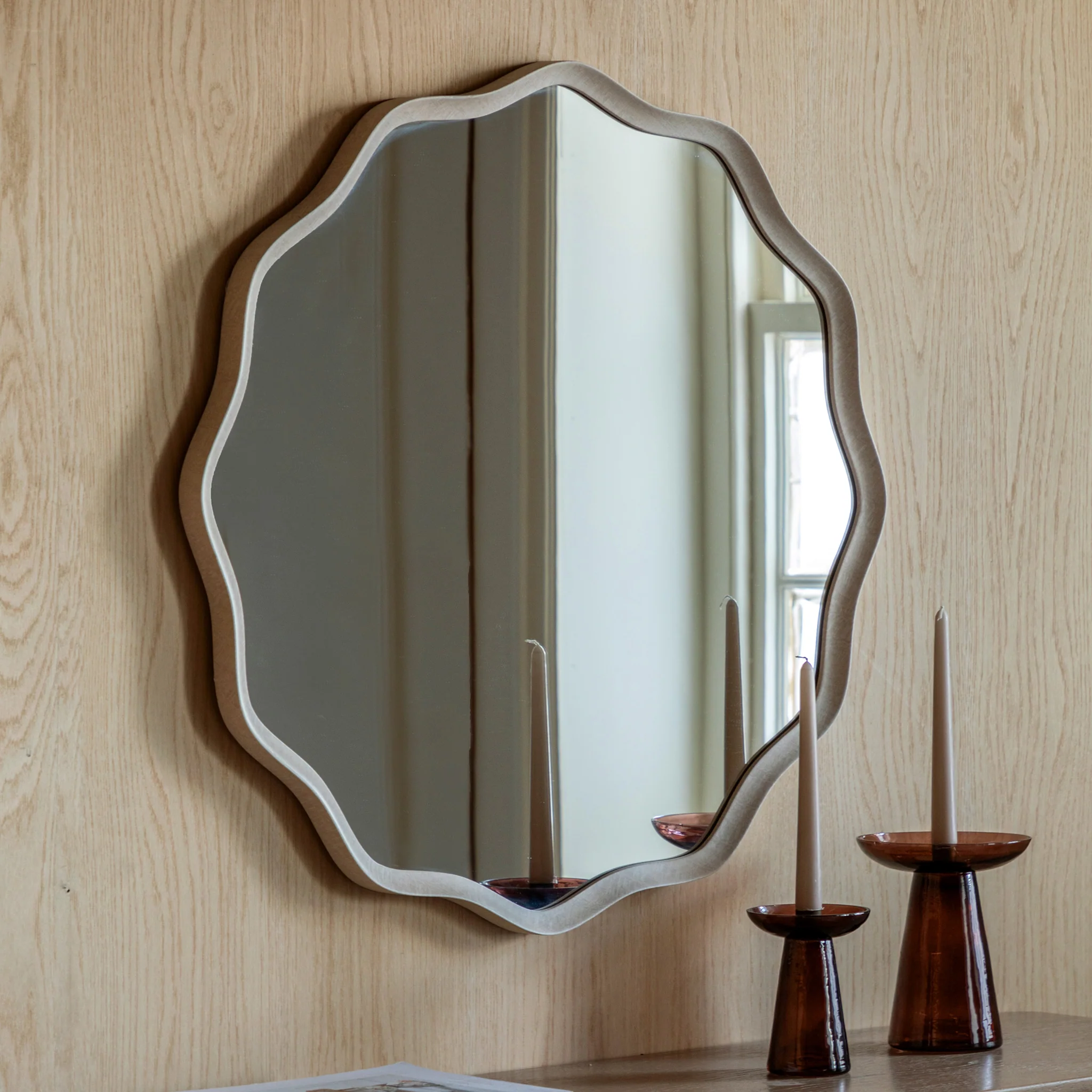 Vancouver Large Smoke Wall Mirror