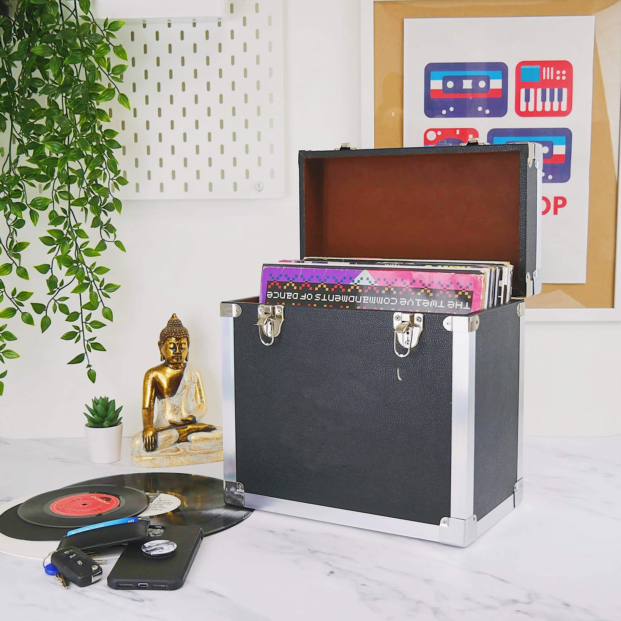 Vinyl Record Storage Box